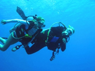 Buceo en pareja